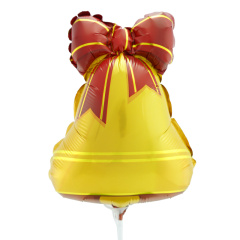 Шар (12"/30 см) Мини-фигура, Колокольчик, 1 шт.