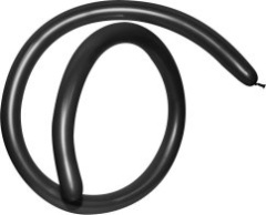S ШДМ (1''/3 см) Черный (080), пастель, 100 шт. (160080)
